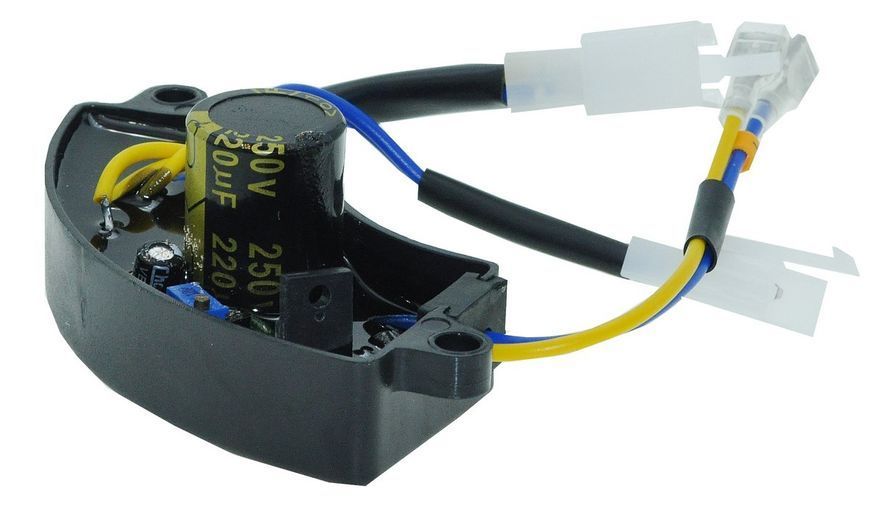 AVR регулятор напруги генератора 168F (380V) (220мкф 250V) (2,5kW) 831433-1195 фото