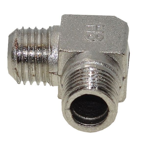 Уголок компрессора 1/4" - M14*1,5 хром 549842-567 фото