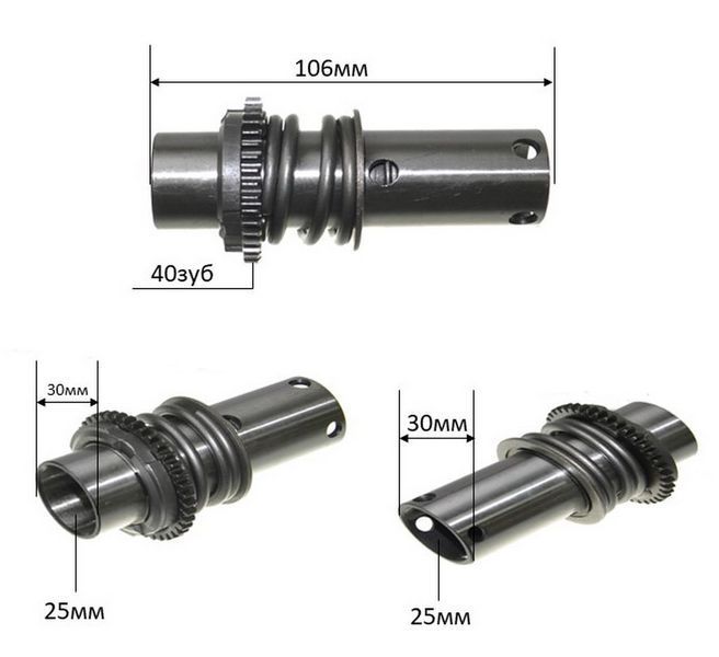 Ствол перфоратора Bosch 2-26 великий напівзбір(без малого) 96048-078 фото