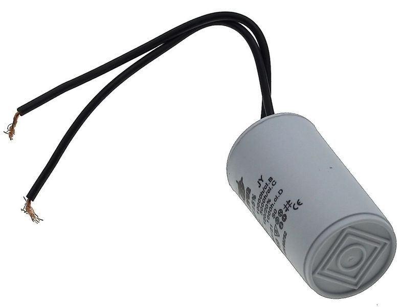 Конденсатор JYUL CBB-60 1,5мкф - 450 VAC провода (30*53 mm) 64499-076 фото