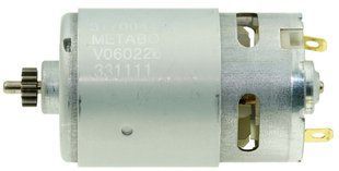 Двигатель шуруповерта 18V Metabo BS 18 оригинал 317004720 (d 38 L 57 14 зуб) 79670-301 фото