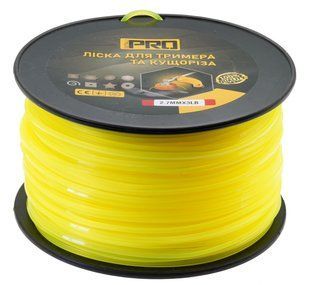 Ліска косильна квадрат d2.7 мм 3 LB (187 м) 50701-092 фото