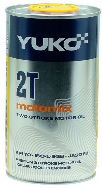 Масло для двухтактных двигателей YUKO MOTOMIX 2T 0,5 л канистра жерсть 84529-628 фото