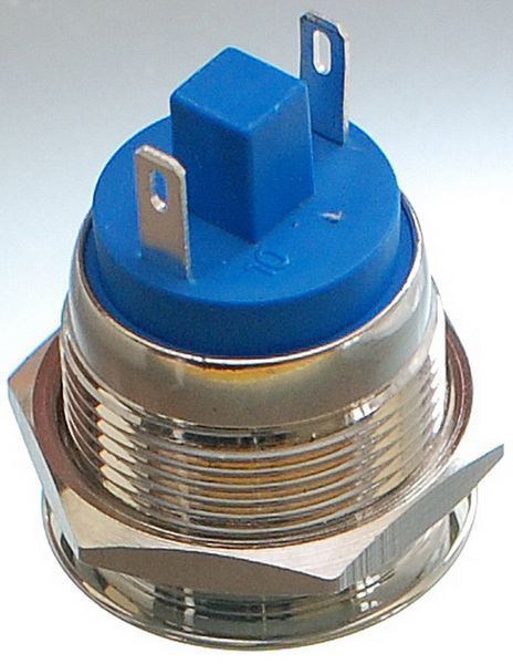 Кнопка антивандальная d22mm резьба 19mm h29mm 2 контакта 62676-544 фото