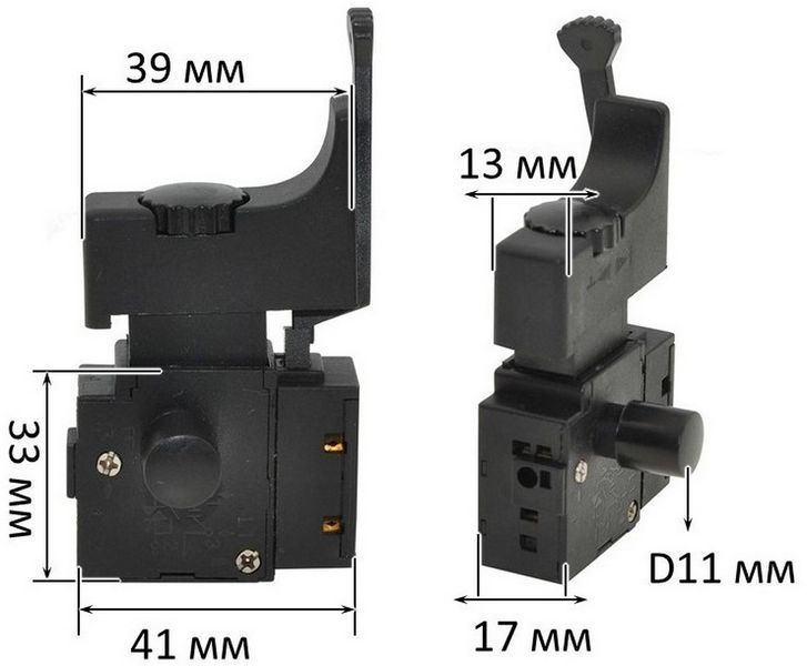 Кнопка дрели Craft CPD-13/650 / Ferm FKB-500G 30686-011 фото