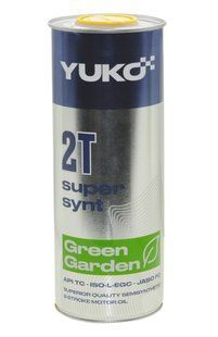 Масло для двухтактных двигателей YUKO SUPER SYNT 2T полусинтетика 1л 56085-146 фото