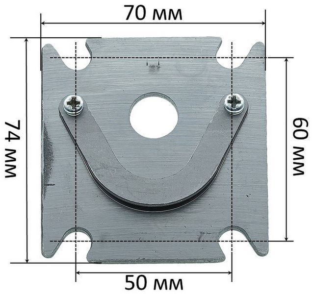 Подкова компрессора 70*74 мм МЦ (50*60мм) 21244-432 фото