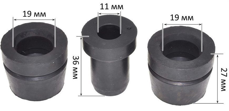 Амортизатор бензопилы St MS-340/360 (к-кт 3шт) Winzor 531115-1073 фото