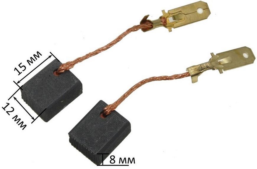Щітки Metabo 343 8х12х15 аналог 316065450 771538-783 фото