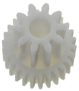 Шестерня мясорубки малая Kenwood KW650738 D43мм/30мм з1 26 прямо з2 10 прямо h 45мм h2 18мм 81297-023 фото