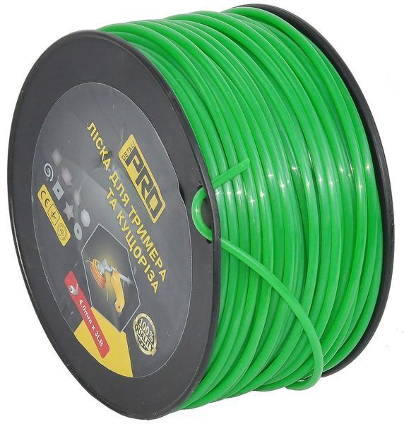 Леска косильная круг d4 мм 3 LB (94 м) с кордом 50862-251 фото