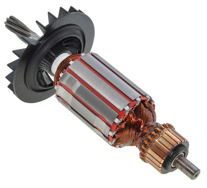 Якорь перфоратора Bosch GBH 2-26 DFR/DRE (153*35 7-з/лево) 1614010709 26655-268 фото