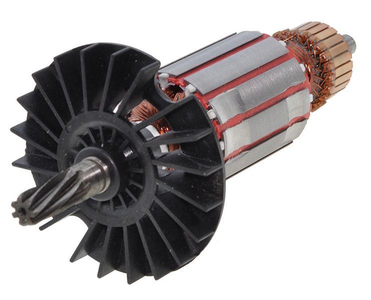 Якорь перфоратора Bosch GBH 2-26 DFR/DRE (153*35 7-з/лево) 1614010709 26655-268 фото