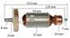 Якір болгарка Einhell 125 №2( 153*35 шпонка 8мм) 26898-513 фото 2