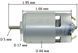Двигатель орбитальной аккумуляторной шлифмашины Tekhmann TCOS-125/i20 (L95/d44/dвала5 мм) 86445-385 фото 2