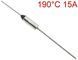 Термозапобіжник 190&deg;C 15А250V RY01 44013-40182 фото 1