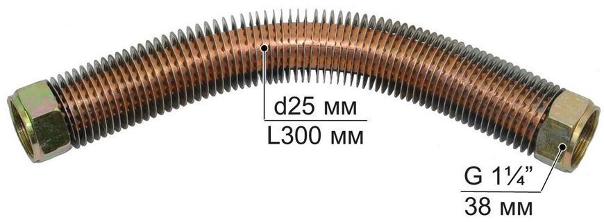 Трубка на компресор L300 мм гайка G1*1/4" 46277-385 фото