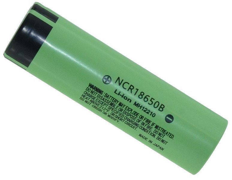 Аккумулятор Li-Ion NCR18650B 3400mAh 3.7V для аккумулятора шуруповерта d18 h65 190119-562 фото
