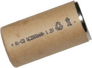 Банка Ni - CD 2000 mAh 1.2V для акумулятора шуруповерта 87025-090 фото
