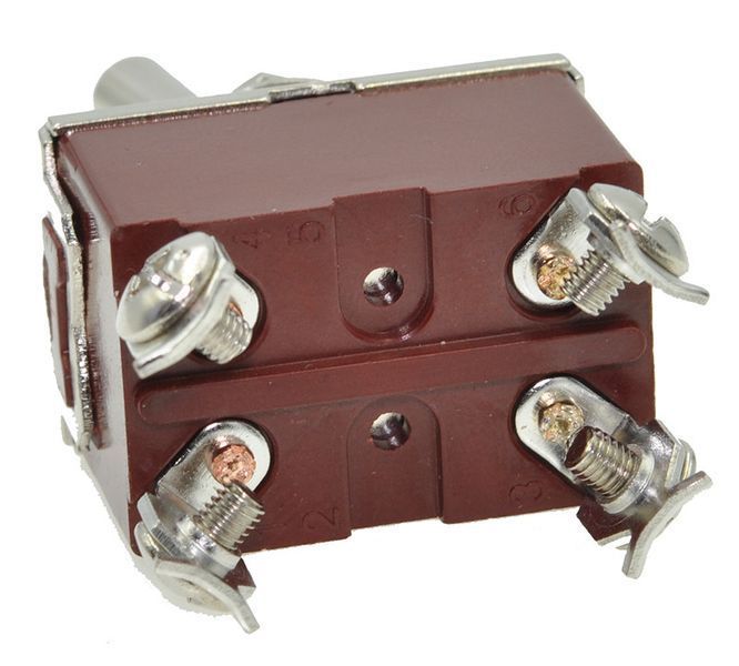 Тумблер KN(3)C-201 ON-ON (4 pin) 15A 250VAC Daier 51495-1395 фото