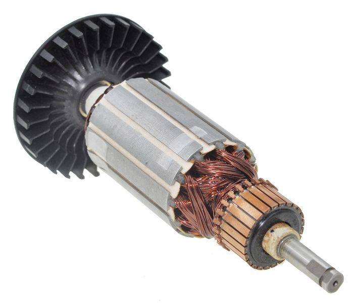 Якір полірування Makita 9227C (195 * 41 6-з / ліво) аналог 516308-7 26989-605 фото