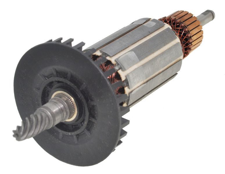 Якір полірування Makita 9227C (195 * 41 6-з / ліво) аналог 516308-7 26989-605 фото