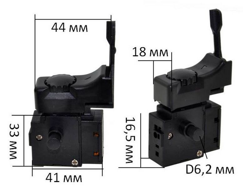 Кнопка дрилі Eltos ДЕ-850/Міас 1010, CRAFT-TEC PXID-230 30878-203 фото