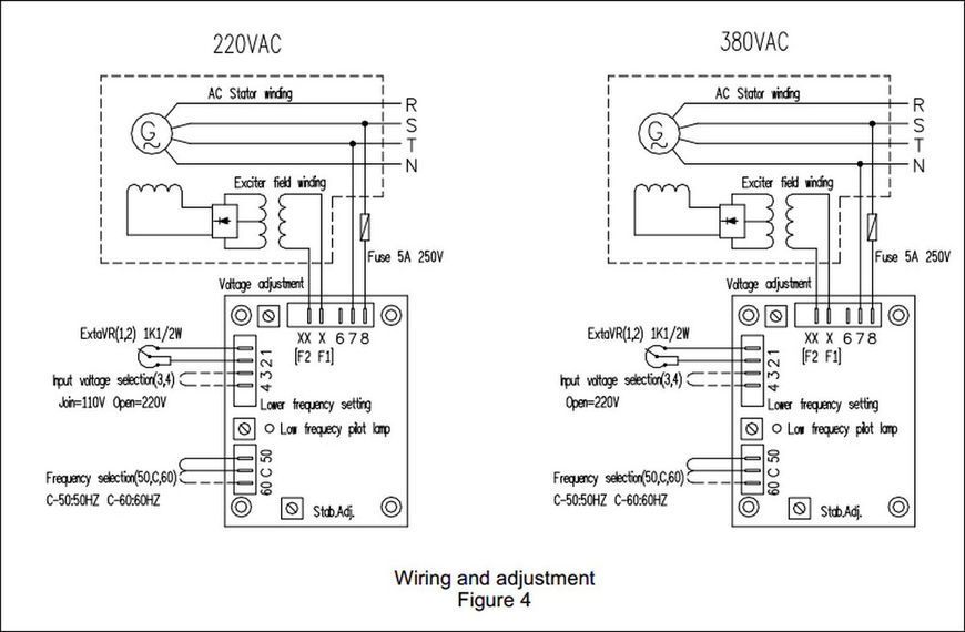 AVR регулятор напряжения генератора Stamford (220V / 380V) SA-30/AVR SX460 064170-1302 фото