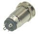Кнопка антивандальная d14mm різьблення 12mm h25mm 2 положення 4 контакти індикація 85809-515 фото 4