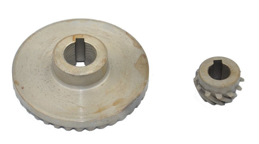 Шестерни (пара) болгарки Stern 150S (d1&nbsp;12*50/d2&nbsp;8*18/h2&nbsp;12) 60837-4046 фото