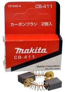 Щетки Makita CB-411 1 класс 6х9 191940-4 399387-162 фото