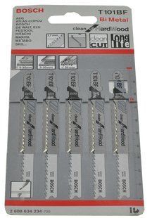 Пилка Bosch T118AF 5шт по металлу 2608634505 44489-045 фото