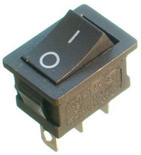 Тумблер 2 положення 3 контакти 15*21 mm 6A 00968-673 фото