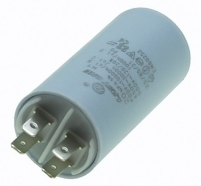 Конденсатор Last One 20мкФ клеми HY1 CBB-60H (35 * 70мм) 33690-307 фото