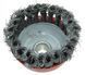 Щетка зачистная чашечная d100mm витая проволока 49435-023 фото 3