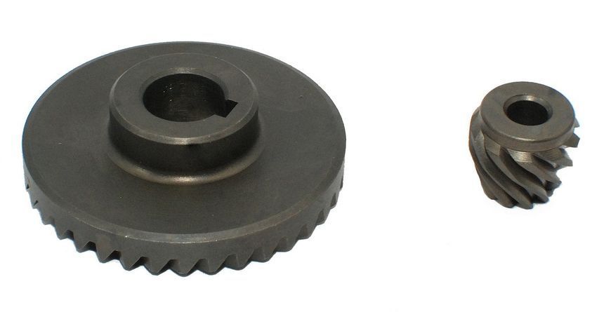 Шестерни (пара) болгарки Makita GA9558/GA9555 бел. 227541-3+227542-1 (d1 12*48/d2 6*18/h2 16) 60834-4043 фото