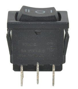 Тумблер 3 положения 6 контактов пружина 15*21 mm 6A 00963-668 фото