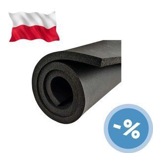 Вспінений каучук товщиною 25 мм, без клейового шару. Виробництво Польща 310163 фото