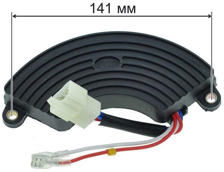 AVR регулятор напряжения генератора 188F (220V) (470 мкф 450V) пластик 860552-1280 фото