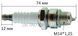 Свічка запалювання генератора L74mm (M14*1.25 12mm) 376533-150 фото 2