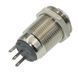 Кнопка антивандальная d18mm різьблення 16mm h28mm 3 контакти 79914-522 фото 3