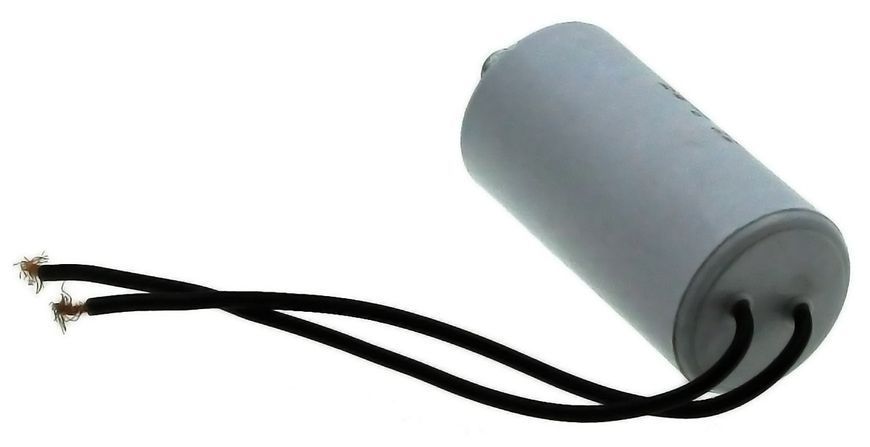 Конденсатор JYUL CBB-60L 1мкф - 450 VAC болт + дроти (30*59 mm) 64568-145 фото