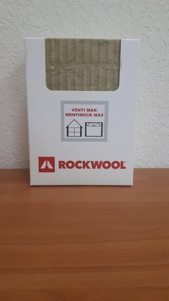Rockwool Ventirock Plus 50 мм (теплоизоляция для вентилируемого фасада) ут015 фото