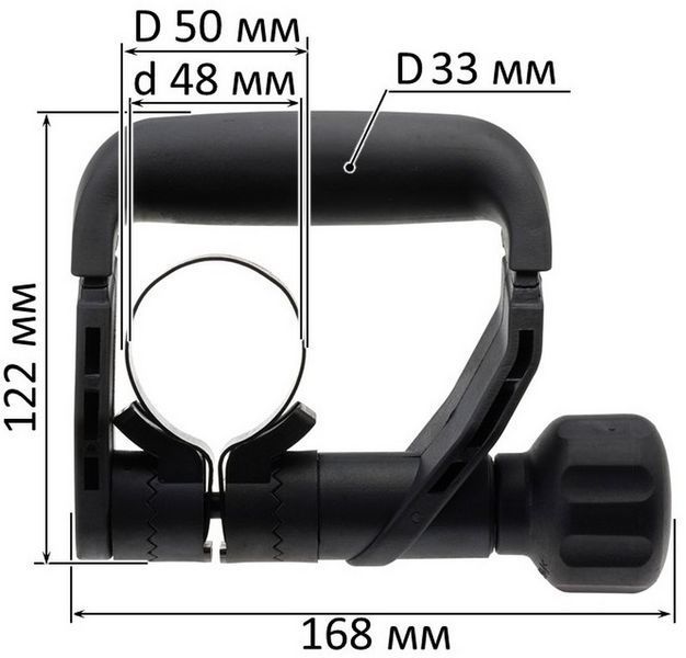Дополнительная рукоятка отбойного молотка Bosch GSH 11 E аналог 2602025079 96092-488 фото