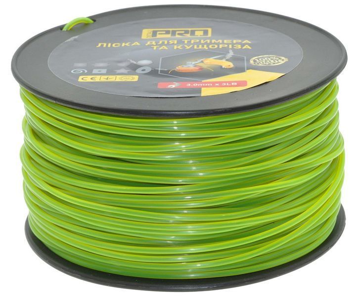 Ліска косильна круг d3 мм 3 LB (167 м) з кордом 50856-247 фото