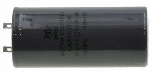 Конденсатор JYUL CD-60 600 мкф &mdash; 300 VAC Пусковий &mdash; 50Hz. (50*111 mm) 64656-233 фото