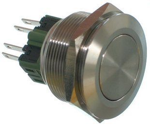Кнопка антивандальная d32mm резьба 28mm h32mm 4 контакта 85429-582 фото