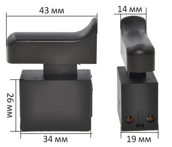 Кнопка перфоратор Stern 32 C узкая клавиша 31294-385 фото