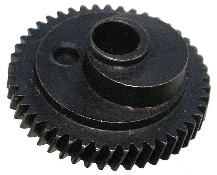 Шестерня-эксцентрик лобзика d9*40 46 зубов право шток 5мм 624693-023 фото
