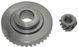 Шестерні (пара) болгарки Makita GA5030 аналог 227545-5 + 227546-3 (d1 12 * 44.5 / d2 6 * 16 / h2 11) 855396-4088 фото 4
